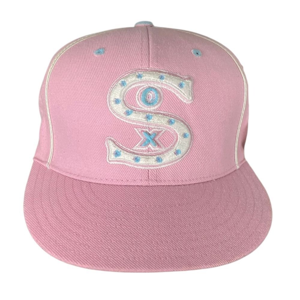 American Needle Chicago White Sox Size 71/4 Pink Baseball‎ Hat